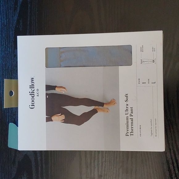 Men's Premium Ultra-soft Thermal Pants | Goodfellow & Co | Large - Picture 1 of 6